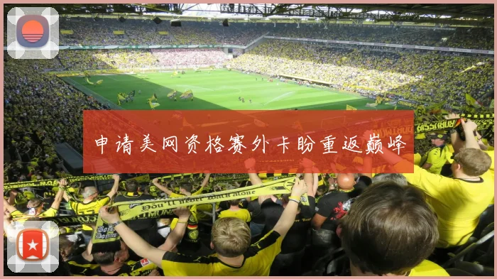 申请美网资格赛外卡盼重返巅峰